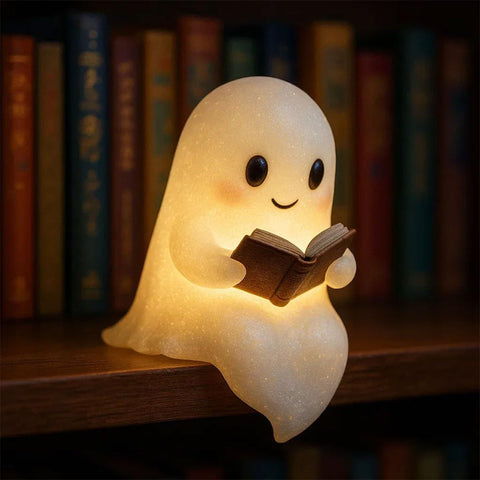 Ghosts Read Night Lights For Halloween