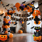 Halloween Hanging Flag Balloon Set Party Decoration Supplies