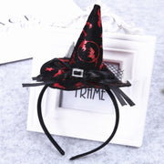 Halloween Headband Pumpkin Party Witch Hat Decoration Supplies
